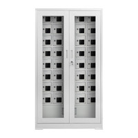 中伟手机充电柜存放柜对讲机柜工厂医院学校手机存放收纳柜40门（带充电）