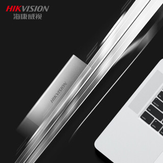 海康威视（HIKVISION）480GB Type-c USB3.1移动硬盘 固态（PSSD）T100N系列 高速存储金属便携优雅银