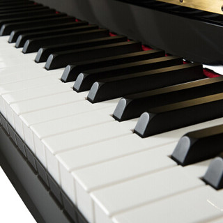 珠江钢琴全新立式钢琴UP120MSY家用考级专业教学钢琴刚琴118升级高度黑色实木音板内置缓降厂家发货