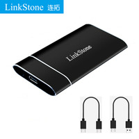 连拓（LinkStone）mSATA转Type-C移动硬盘盒 USB3.1固态SSD硬盘盒子 笔记本电脑mini迷你外置盒全铝外壳 E510