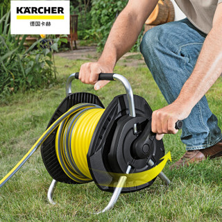 KÄRCHER 卡赫 KARCHER  高压洗车水枪泵家用洗车浇花水管车 庭院水枪 水管软管 HR4525 京东自营