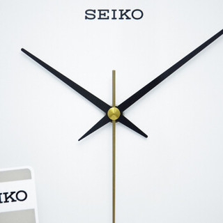 精工（Seiko）时尚创意欧 式客厅居家静音挂钟挂表