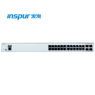 浪潮（INSPUR）浪潮网络 企业交换机 S6650L-24TQ-L 24口千兆交换机 4万兆SFP口