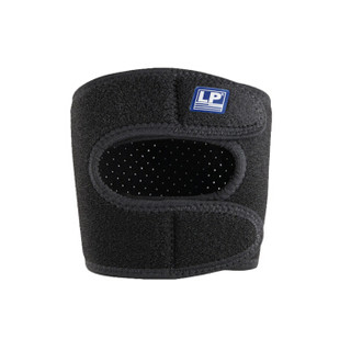 LP 790KM多孔单片运动用可调式垫片护膝（黑）（L）