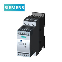 SIEMENS 西门子 3RW 标准型 三相230-500VAC 11KW 25A 标准应用 内置 3RW30261BB04 软启动器