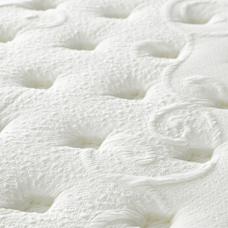 家乐美梦宝(calommb)独立筒弹簧床垫 加厚天然乳胶 3D透气鹅绒布 偏软 席梦思至尊CL007 白色1.5*1.9*0.28米