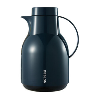 德世朗 DESLON 保温壶家用保温瓶热水瓶水壶暖壶玻璃内胆 1.5L 蓝色 DCXH-1500BL