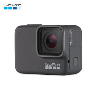 GoPro HERO7 Silver银色 运动相机摄像机vlog 4K户外水下潜水视频 摄像机 坚固耐用 + 防水、语音控制