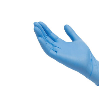 优奥 一次性丁腈手套 3.5克 1双装 M号 无粉麻面型 橡胶劳保 耐油耐酸碱 检查实验加厚耐用型