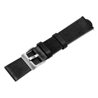 NOERDEN 牛丁 智能手表 精钢扣针穿戴 20mm宽牛皮表带 黑色（适配LIFE2，LIFE2+，MATE2）