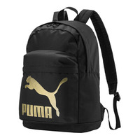彪马（PUMA）包 运动包 双肩包 Originals Backpack 学生书包 背包 076643 01 黑色