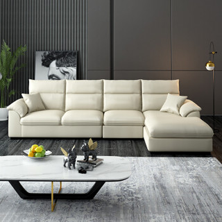 A家家具 沙发 免洗科技布懒人沙发 北欧现代简约小户型布艺沙发（三色可选 留言备注）三+中+右贵妃 DB1561