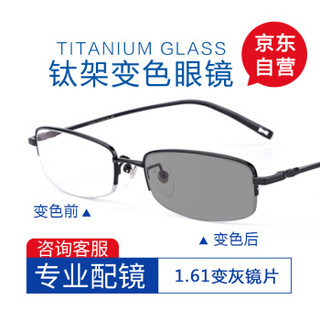 益盾 YIDUN 1.61变色防辐射非球面眼镜配镜链接 全店任意款式可配 下单备注款式 颜色 均码