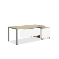 派格（paiger）派格 办公家具老板桌办公桌椅组合现代简约大班台主管桌经理桌总裁桌 P-JNXB221