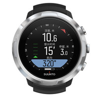 颂拓(SUUNTO)潜水表松拓suunto D5 NOVO多种潜水模式智能运动潜水腕表精钢黑色SS050190000