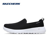 斯凯奇（Skechers）时尚休闲鞋 GO WALK JOY女士轻质一脚蹬 15600 BKW黑色/白色 39