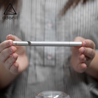 Adonit Pro3平板触控笔苹果ipad电容笔安卓手机通用iPhone手写笔高精度细头绘画书写笔 银色