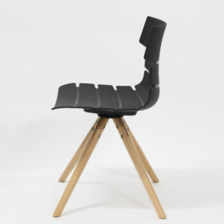 百思宜 简约现代椅子咖啡椅餐厅塑料椅时尚办公椅创意休闲餐椅 PW-063