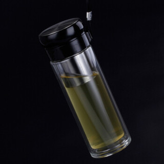 SIMELO（施美乐）自然元素系列骑士玻璃杯泡茶杯350ML（便携款）