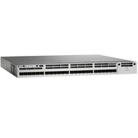 思科（CISCO）WS-C3850-24S-S 24光口千兆光纤三层堆叠交换机