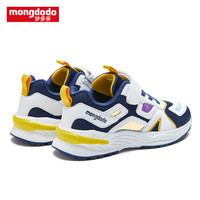 巴拉巴拉旗下梦多多mongdodo童装儿童运动鞋2019新款中大童运动鞋7D039400002白蓝色调35
