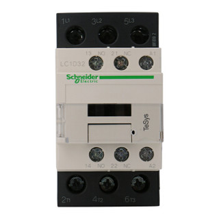 施耐德电气（Schneider Electric）交流接触器 TeSys LC1D国产 3P 32A 1NO+1NC  LC1D32BDC 24VDC 可定制