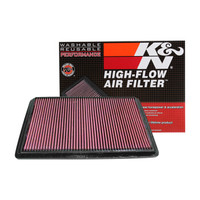 K&N美国进口高流量空滤可清洗重复使用适用于帕杰罗 33-2164