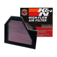 KN美国风格可清洗高流量空气滤清器适用于老款进口宝马M5/M6空气格空气滤芯空滤33-2350