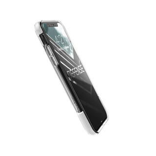 X-doria道锐 苹果XS MAX手机壳iPhoneXS MAX保护壳 2米防摔全包透明手机保护套 刀锋轻盈活力白