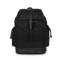 BURBERRY 巴宝莉/博柏利 奢侈品童装 19秋冬新款 男女童黑色织物双肩背包 80105391