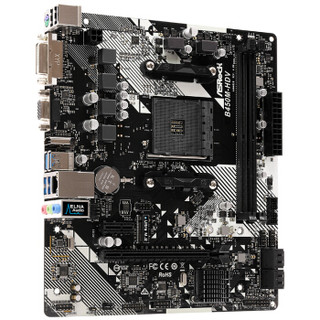 华擎（ASRock）B450M-HDV R4.0主板+AMD 锐龙 3 2200G 板U套装