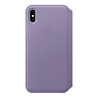 Apple iPhone XS Max 皮革保护夹 - 紫丁香色