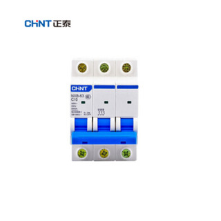 正泰 NXB-63 3P 10A C型家用小型断路器DZ47空气开关升级款