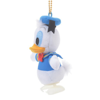 迪士尼（Disney）官方正品 经典卡通唐老鸭机械摇摆 毛绒玩具娃娃饰品玩偶钥匙挂件生日礼物 CQ318