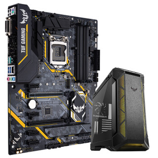 华硕（ASUS）TUF Z370-PLUS GAMING II主板+华硕（ASUS）TUF GAMING GT501机箱 TUF系列套装