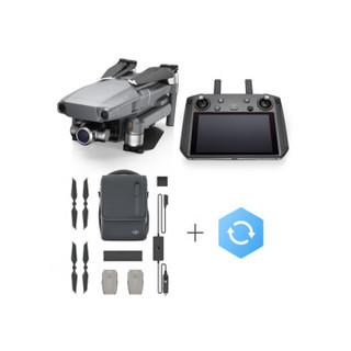 DJI 大疆 无人机 “御”Mavic 2 变焦版 (DJI 带屏遥控器)&全能配件包&DJI Care随心换