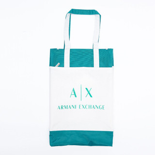 ARMANI EXCHANGE /阿玛尼女限量版时尚拼色英文logo印花购物袋  981016-6A099 COLORFUL-00994 U