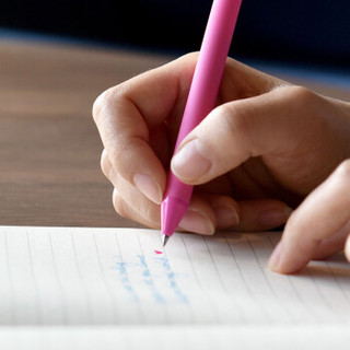 KACO PURE书源简约按动彩色中性笔0.5 糖果色笔杆水笔学生手账笔办公标记签字笔彩芯黑芯 彩杆彩芯10支