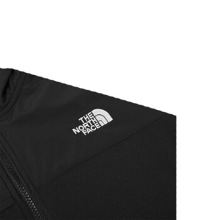 北面抓绒衣 TheNorthFace 户外19秋冬新品拼接运动卫衣摇粒绒衣内胆防风加绒外套男 NF0A3VTA JK3/黑色 M