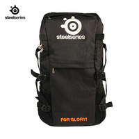 赛睿(SteelSeries)专业电竞游戏魔兽怀旧开服大容量装备包 哑光灰