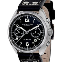 HAMILTON 汉米尔顿 Khaki Aviation Pilot Pioneer H76416735 男士机械腕表