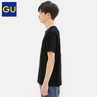 GU极优男装印花T恤(短袖)DORAEMON哆啦A梦2020夏季新款纯棉323530