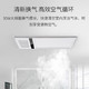 鸿雁（HONYAR）双电机浴霸 LED照明换气吹风制暖 多功能风暖浴霸适用于集成吊顶D46