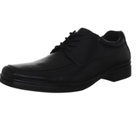 Hush Puppies 暇步士 Quatro BK 男款真皮休闲鞋 Black US9.5