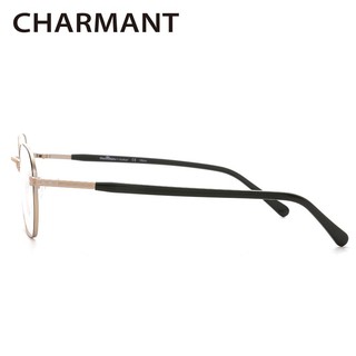 CHARMANT 夏蒙 Glam Alpha系列 GA38027合金全框光学镜架+依视路 钻晶A4 1.60非球面镜片*2