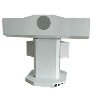 麦森（maisen）桌台 智能升降全触模式数字无线麦克风和无线功放系统讲台（I5） 白色可定制 MS-19XM-0719