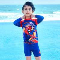 迪士尼（DISNEY）儿童泳衣 漫威复仇者联盟系列蜘蛛侠 男童分体泳衣S19W2F0183A 红色 150