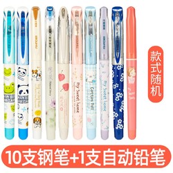 爱好 十支钢笔+一支自动铅笔