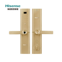 海信（Hisense）智能锁指纹锁家用智能门锁电子锁密码锁C级锁芯APP遥控E5玫瑰金