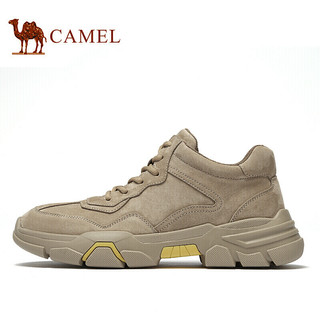 骆驼（CAMEL） 韩版潮流复古运动休闲鞋子 A912541060 沙色 41